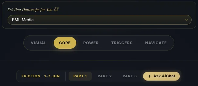 Choisis une connexion, puis navigue entre les segments