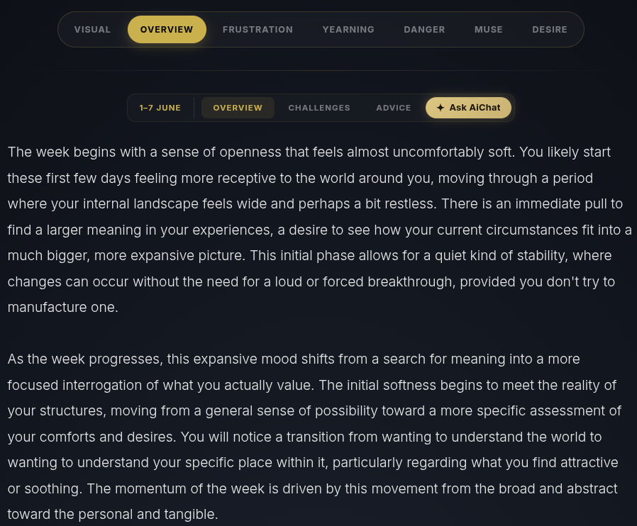 Il tuo oroscopo settimanale gratuito in un linguaggio semplice e personale